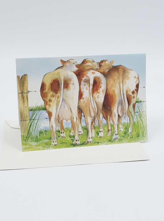 Wenskaart koeiekonten