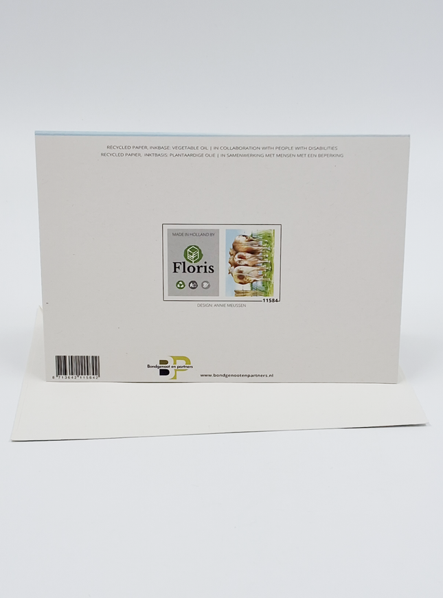 Wenskaart koeiekonten