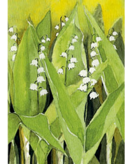 Wenskaart lelietjes der dalen