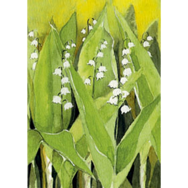 Wenskaart lelietjes der dalen