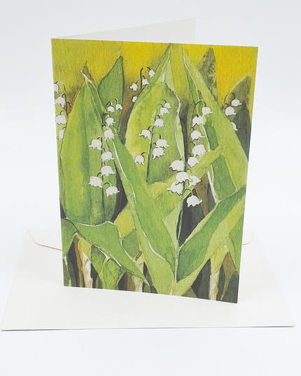 Wenskaart lelietjes der dalen