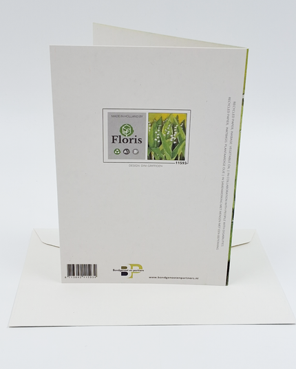 Wenskaart lelietjes der dalen