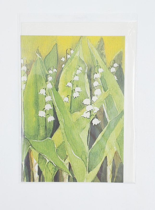 Wenskaart lelietjes der dalen