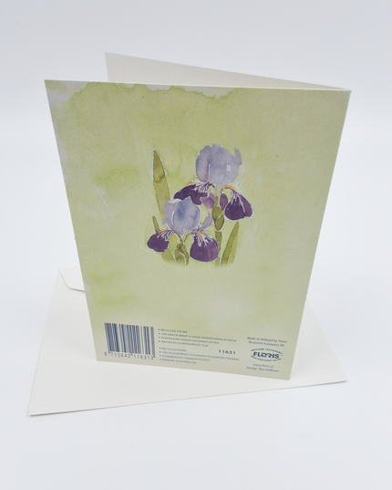 Wenskaart iris Dini