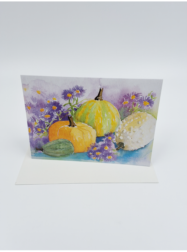 Pumpkin greeting card
