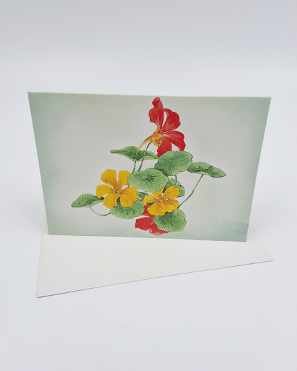 Wenskaart Oost Indische kers Annie