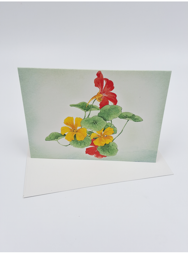 Greeting card East Indian cherry Annie