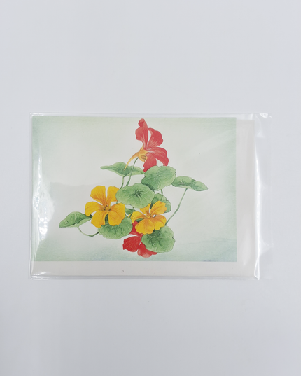 Wenskaart Oost Indische kers Annie