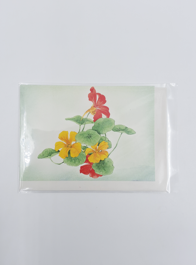 Wenskaart Oost Indische kers Annie