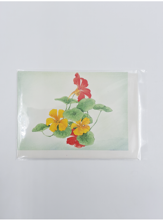 Greeting card East Indian cherry Annie