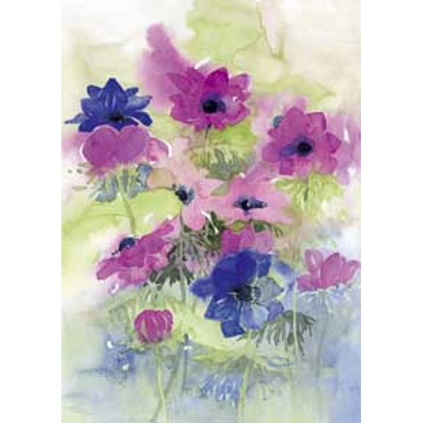 Wenskaart anemonen Dini