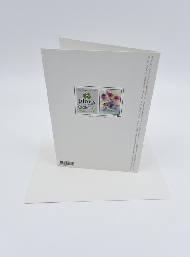 Wenskaart anemonen Dini