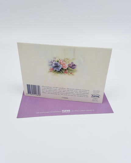 Wenskaart anemonen bessen