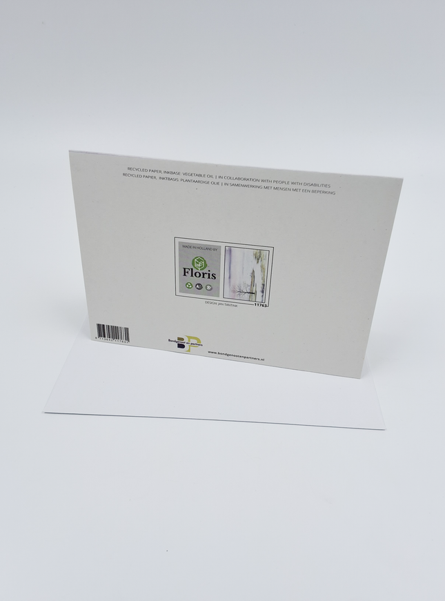 Wenskaart roivier condoleance