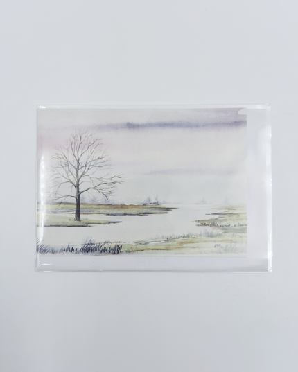 Wenskaart roivier condoleance