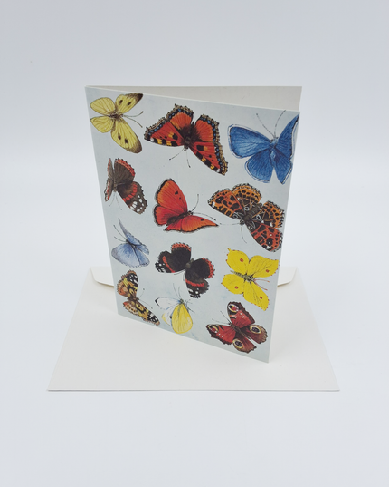 Wenskaart vlinders Annie