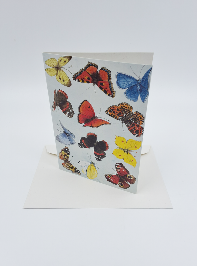 Wenskaart vlinders Annie