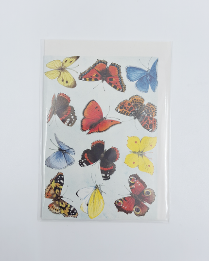 Wenskaart vlinders Annie