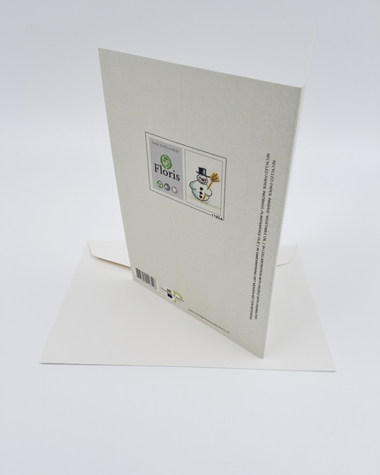 Wenskaart sneeuwpop 15