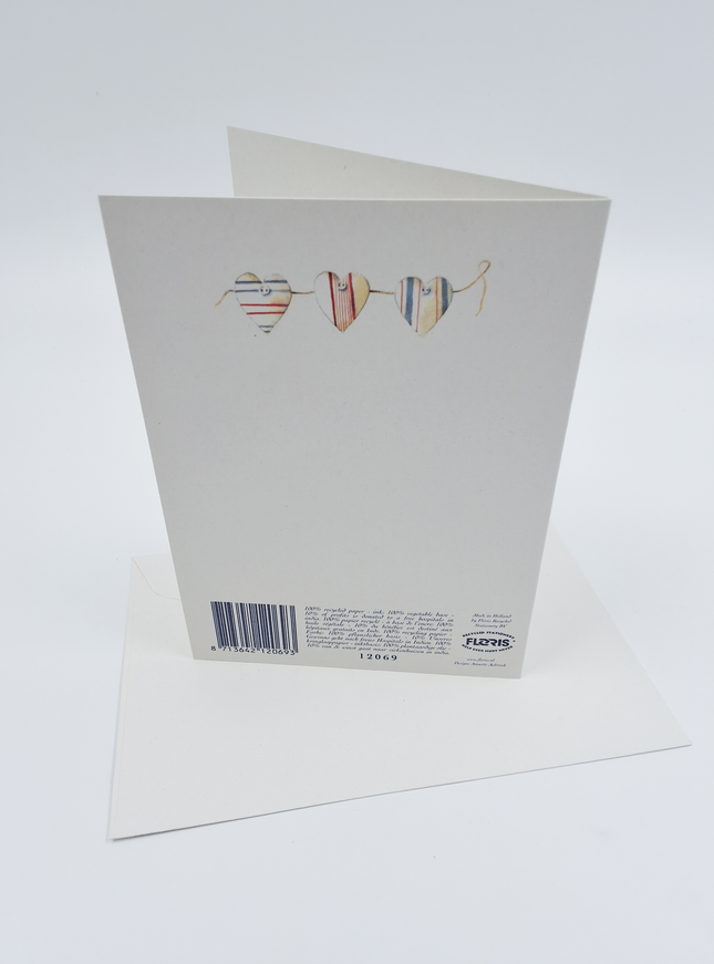 Wenskaart verhuis, home sweet home