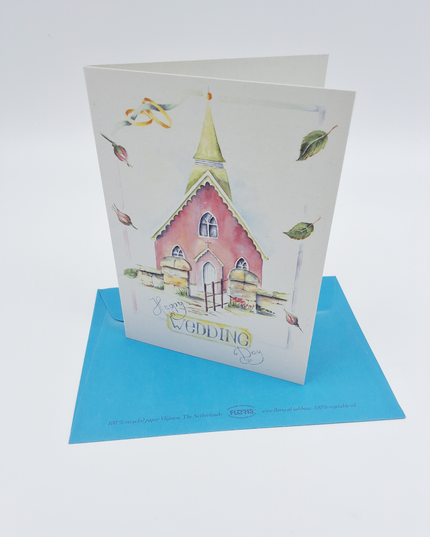 Wenskaart happy wedding day