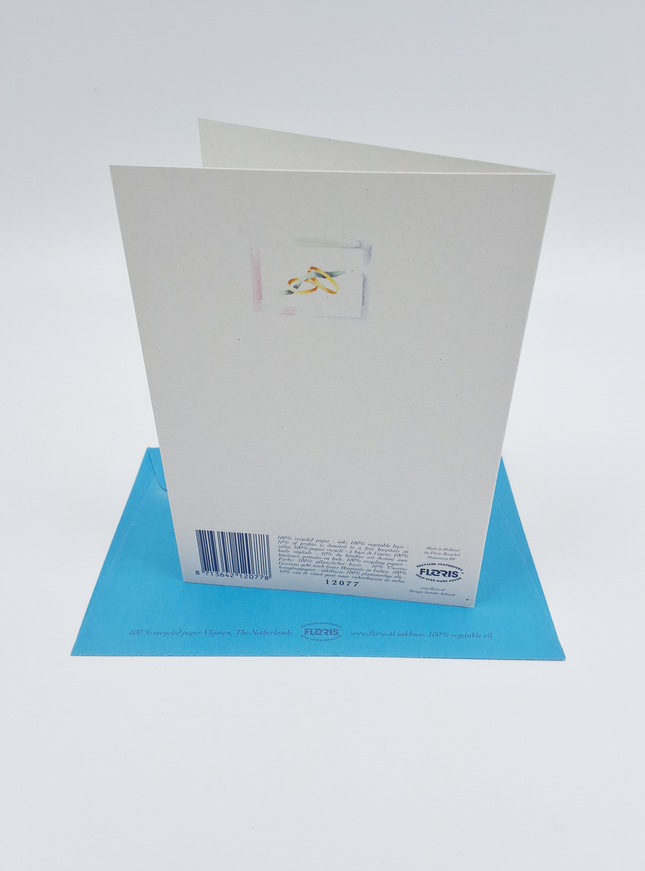 Wenskaart happy wedding day