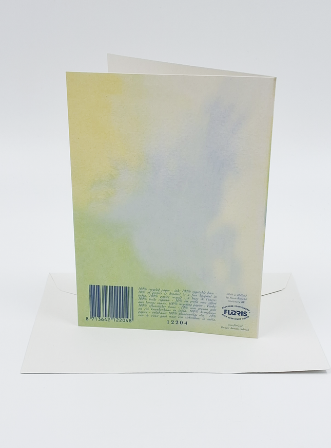 Wenskaart een narcis