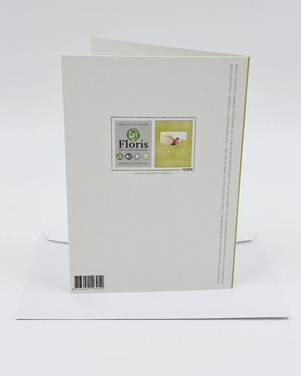 Wenskaart geboorte baby