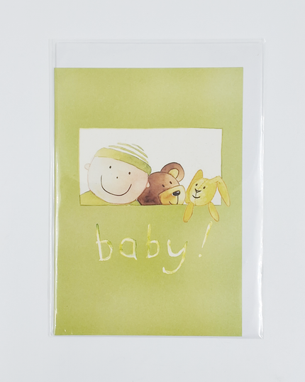 Wenskaart geboorte baby