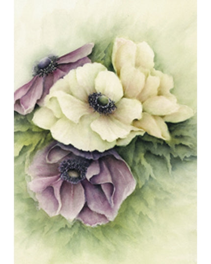 Wenskaart anemonen Muriël