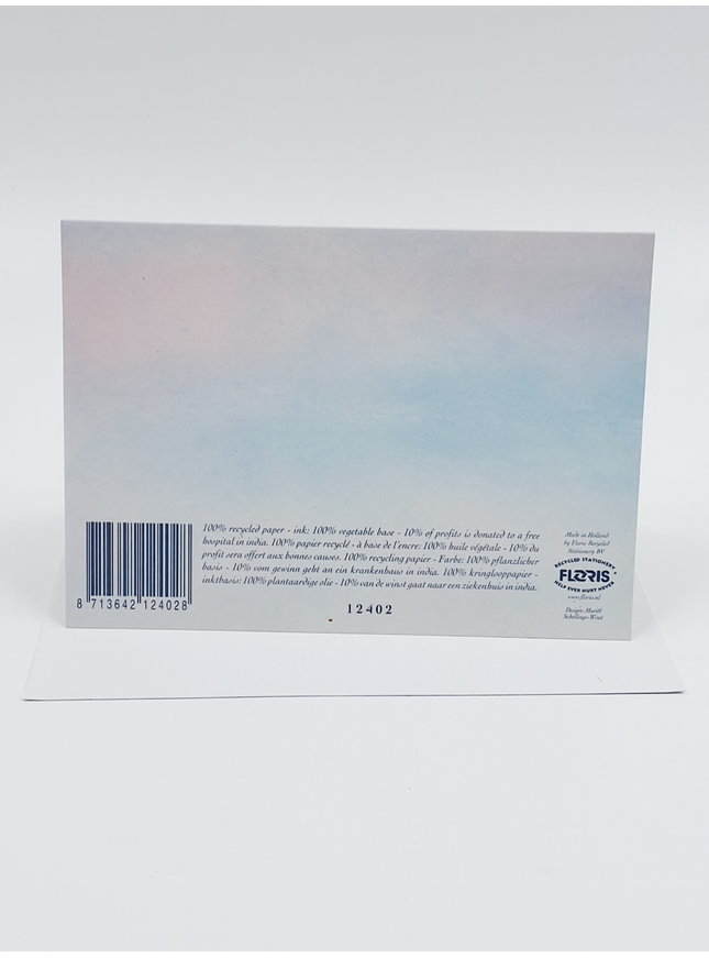 Wenskaart violen Muriël