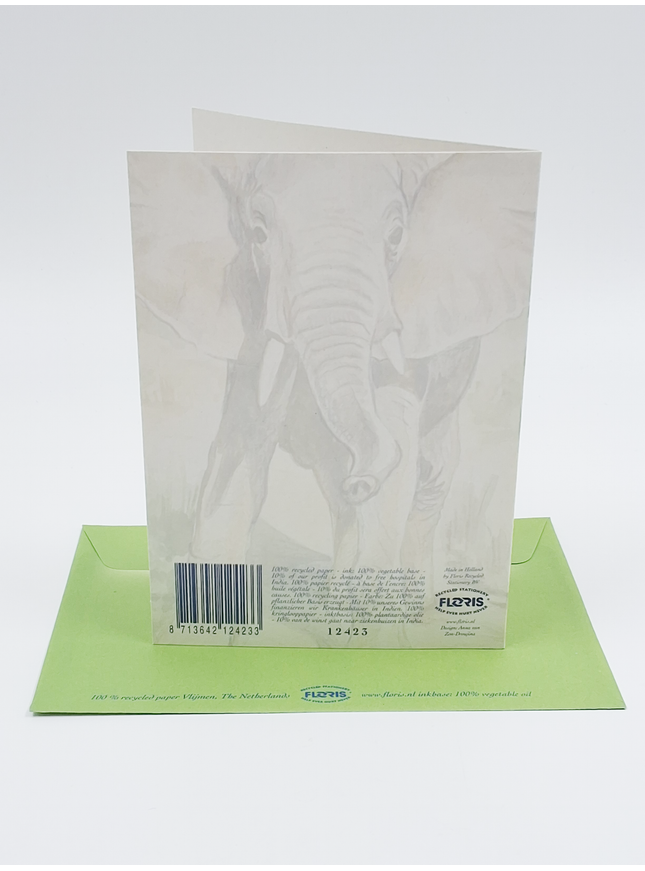 Elephant greeting card
