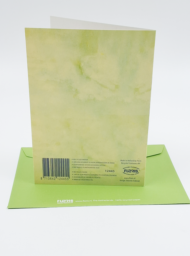 Wenskaart paardehoofd