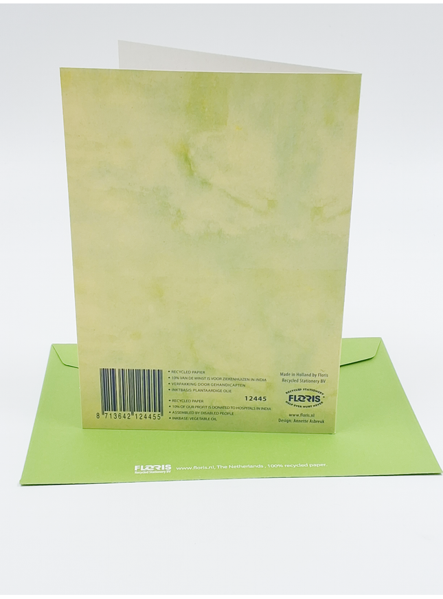 Greeting card horse head