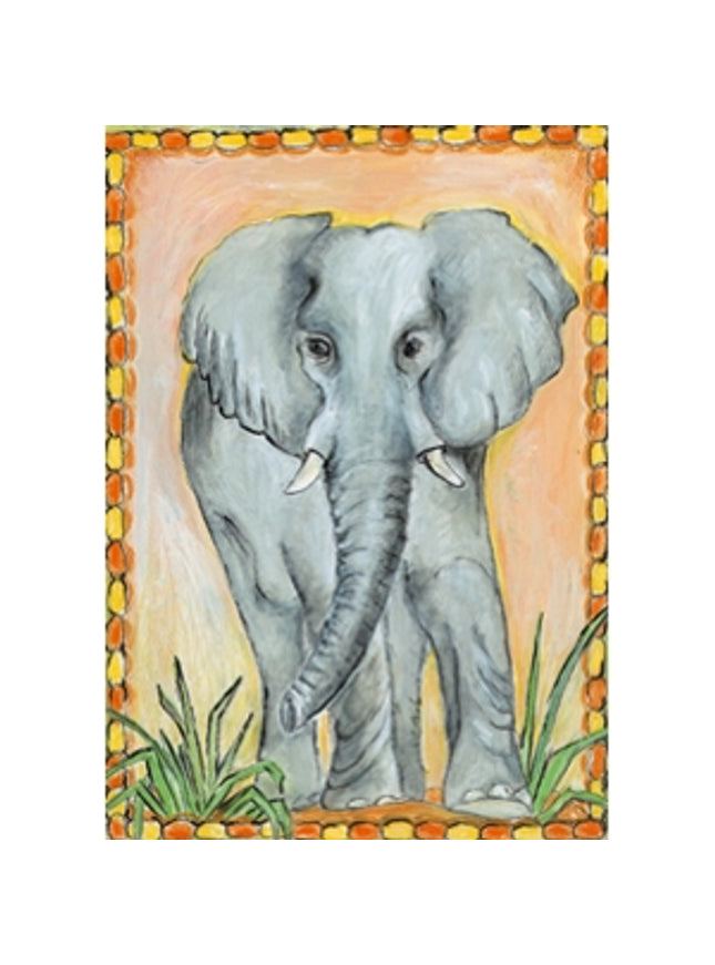 Greeting card elephant 2