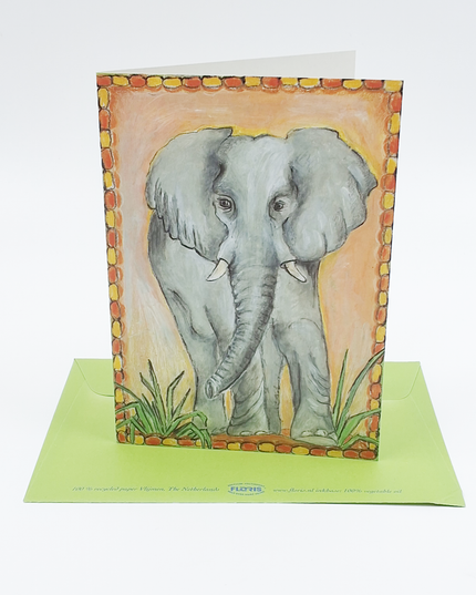 Wenskaart olifant 2