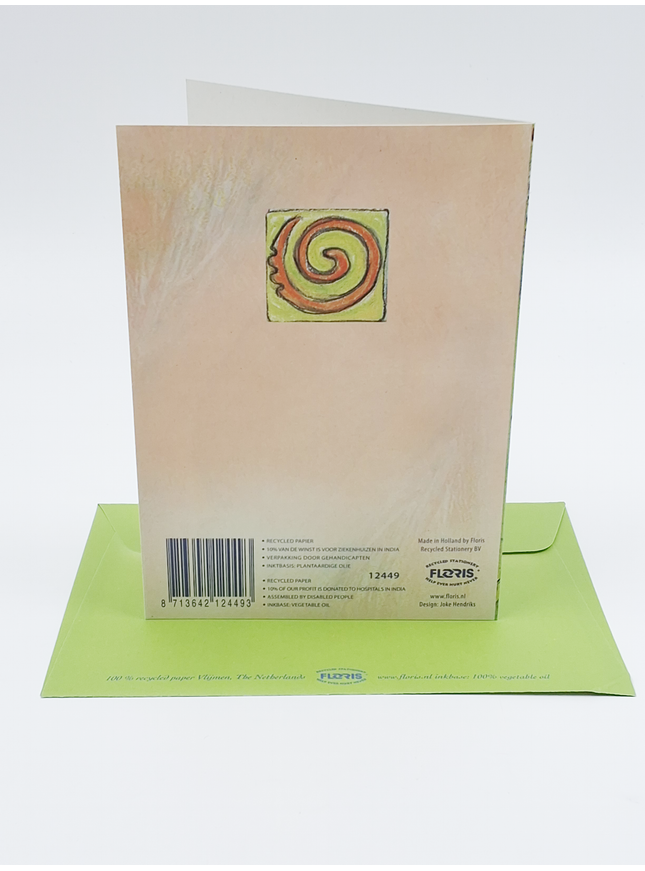 Greeting card elephant 2