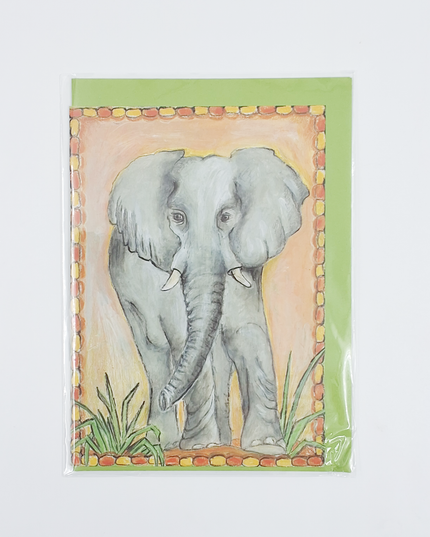 Wenskaart olifant 2