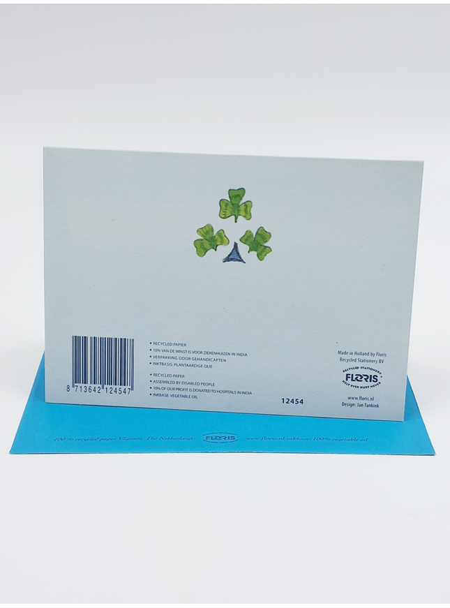 Pop boy birth greeting card