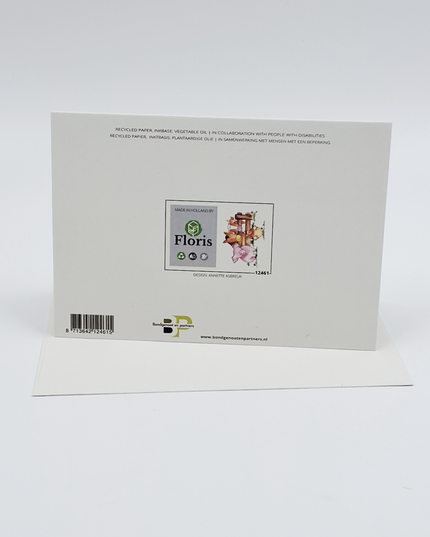 Wenskaart boerderijdieren