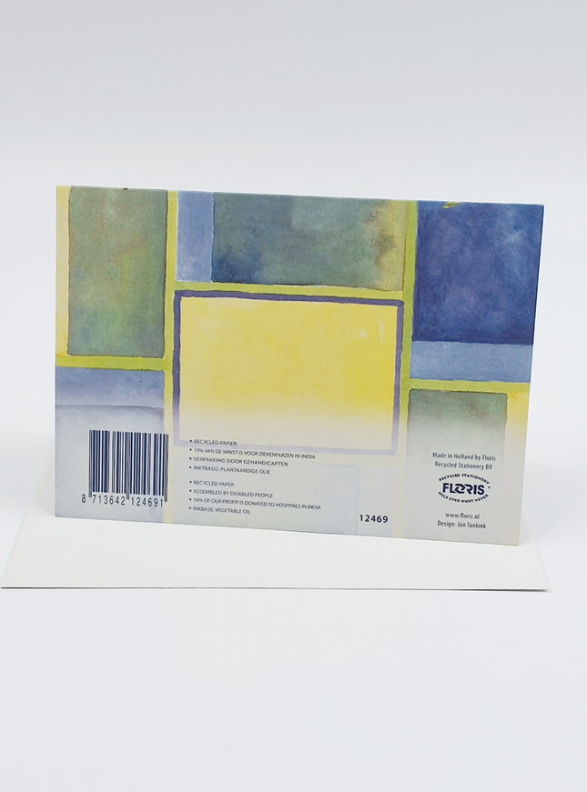 Wenskaart fruit, van harte beterschap