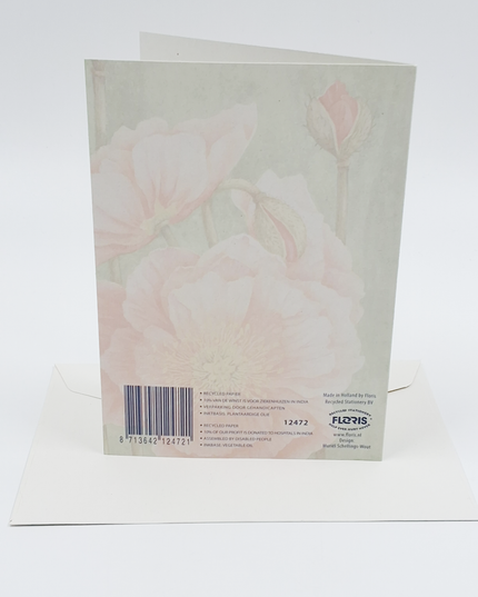 Wenskaart papaver Muriël