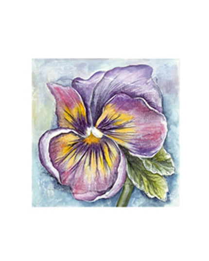 Wenskaart een viool Anna