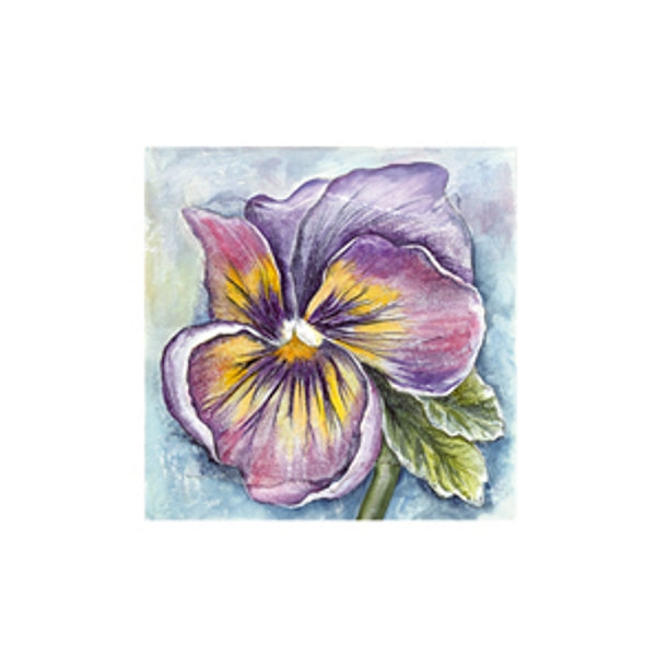 Wenskaart een viool Anna