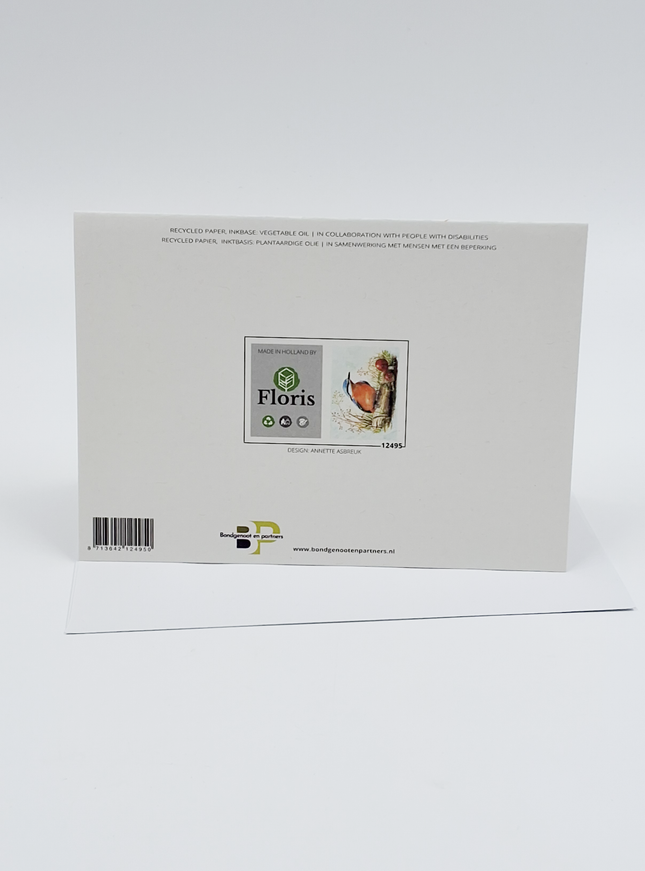 Wenskaart boomklever