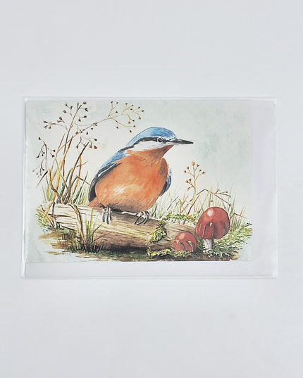 Wenskaart boomklever