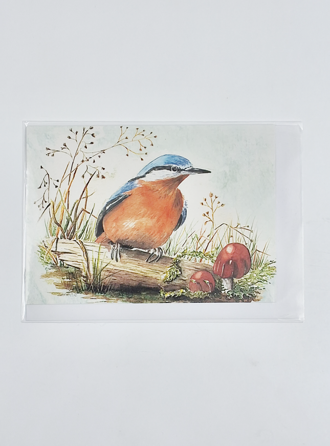 Wenskaart boomklever