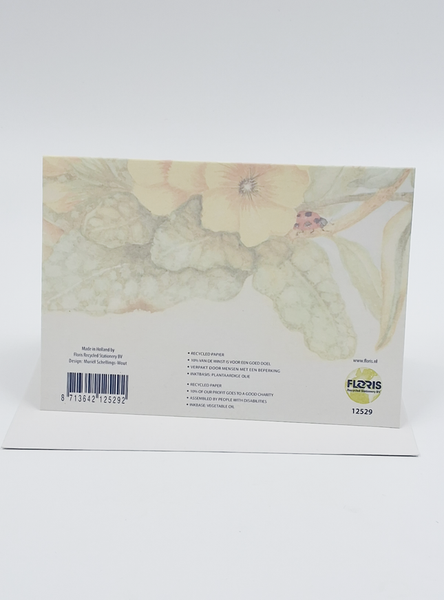 Wenskaart bloemen, proficiat met jullie … jarig huwelijk