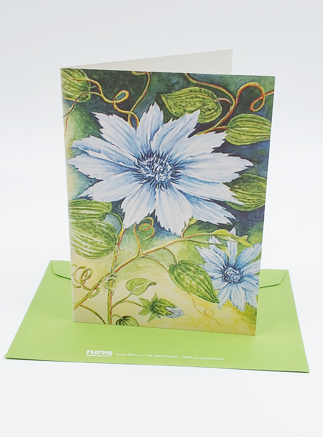 Wenskaart clemantis Jan