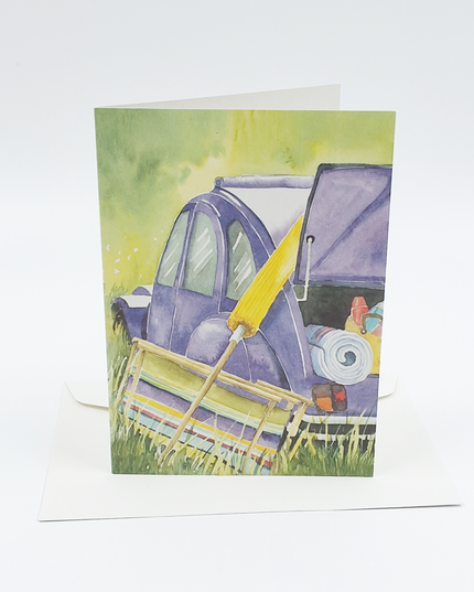 Wenskaart lelijke eend